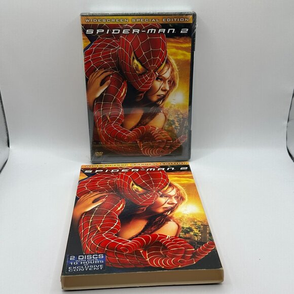 SpiderMan 2 Widescreen Special Edition PG13 Tobey Maguire Columbia Pictures DVD - Picture 3 of 4